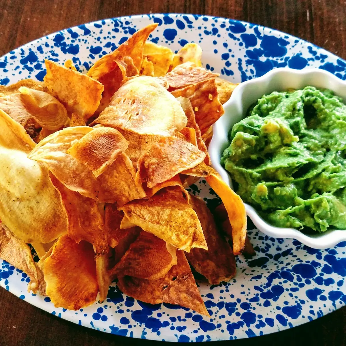 Chips & Ginger Guacamole