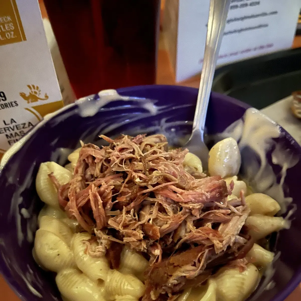 Smoked Pulled Pork Mac and Cheese