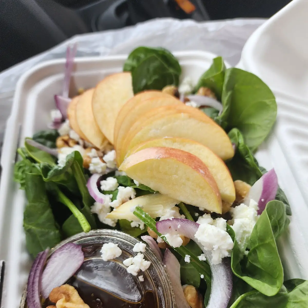 Spinach Salad I Think It's a Side Salad Nice