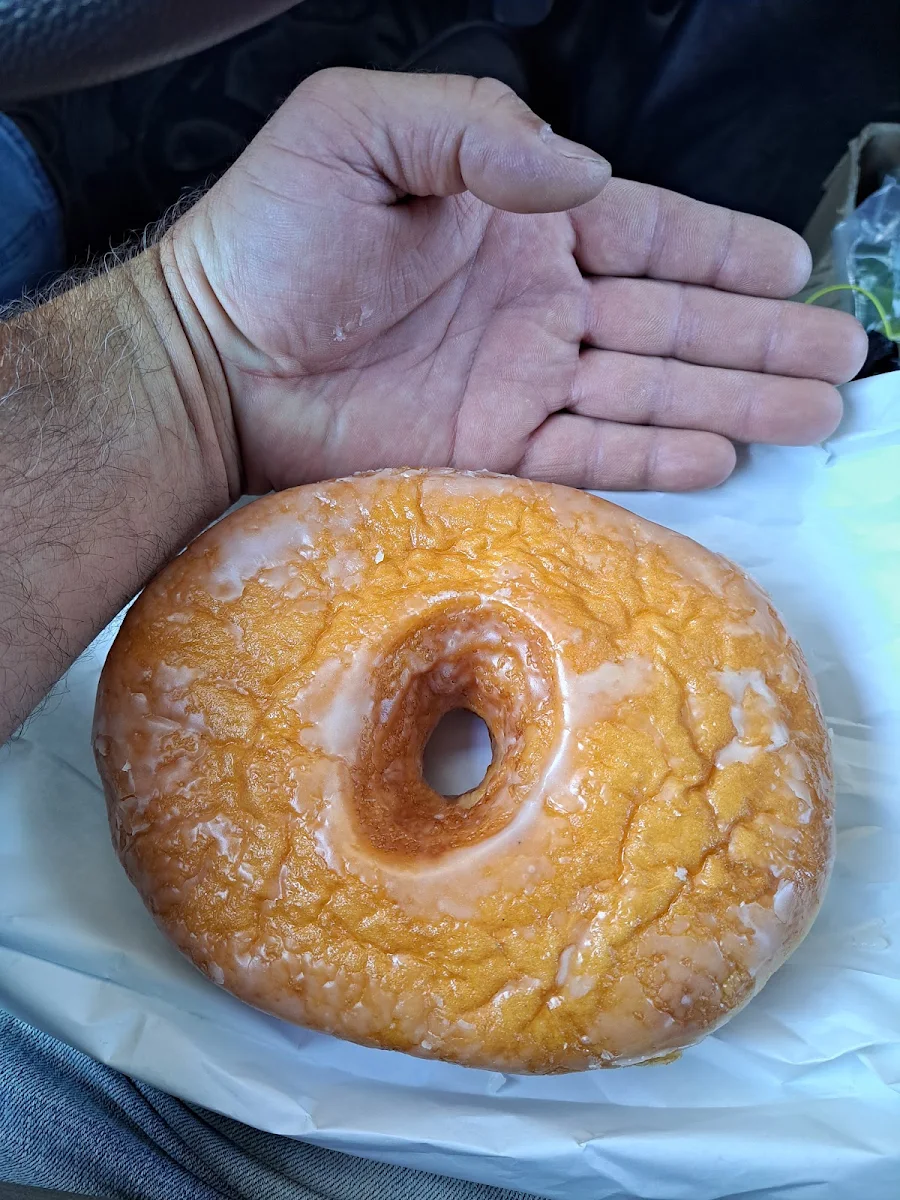 Large Glazed Donut