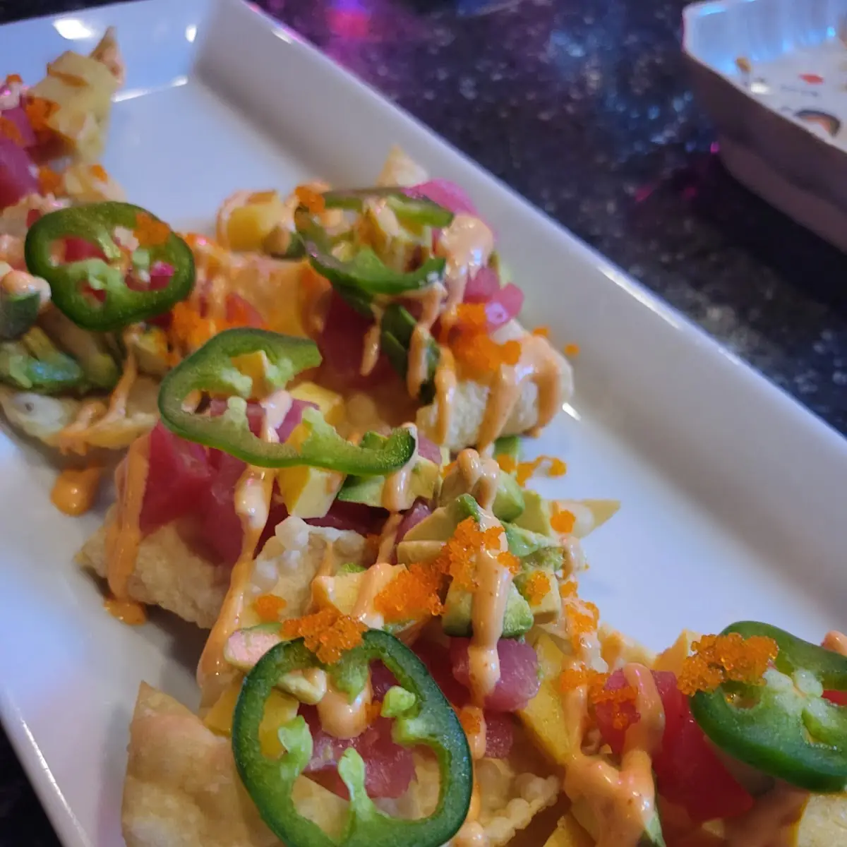Ahi Tuna Nachos