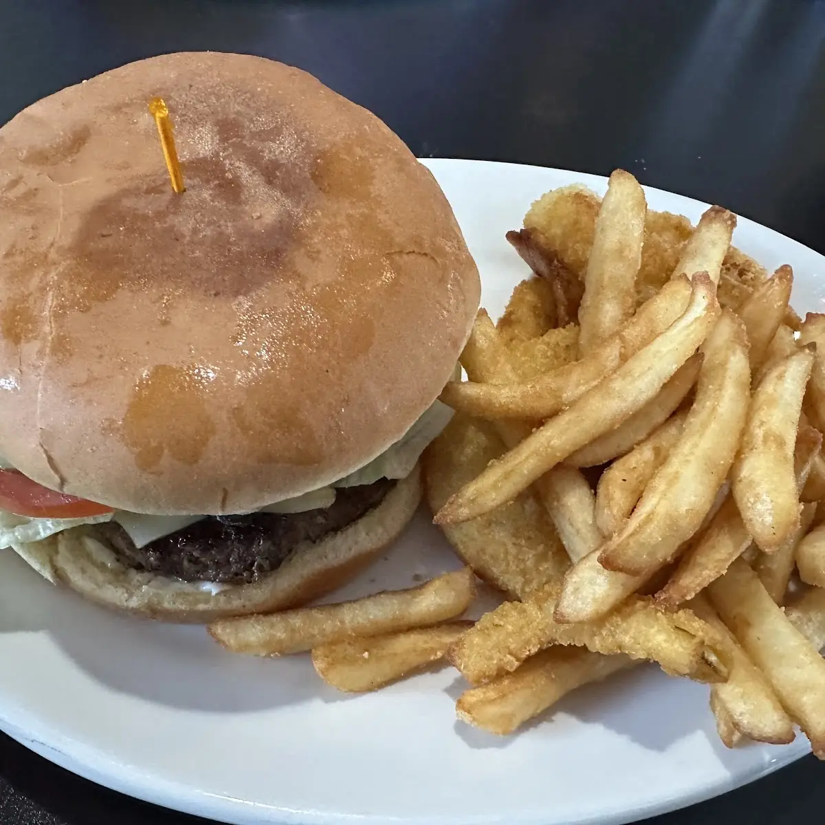 Mushroom Swiss Burger