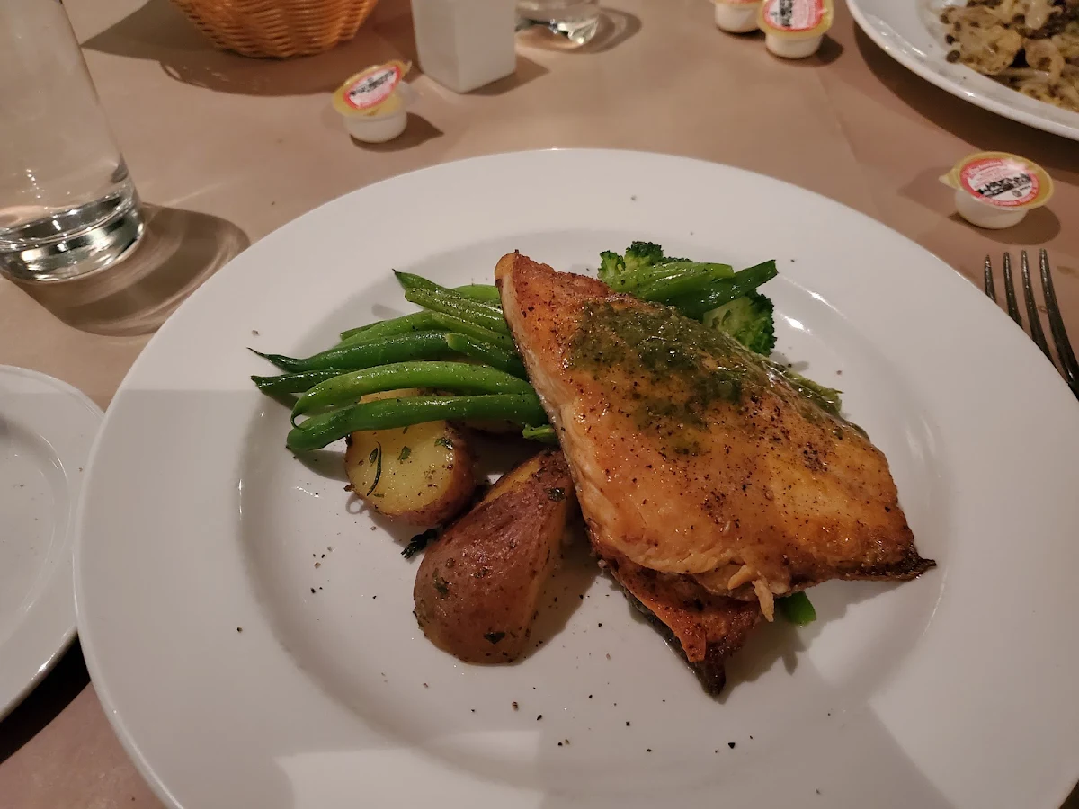 Pan Seared Arctic Char, Brownes Bistro