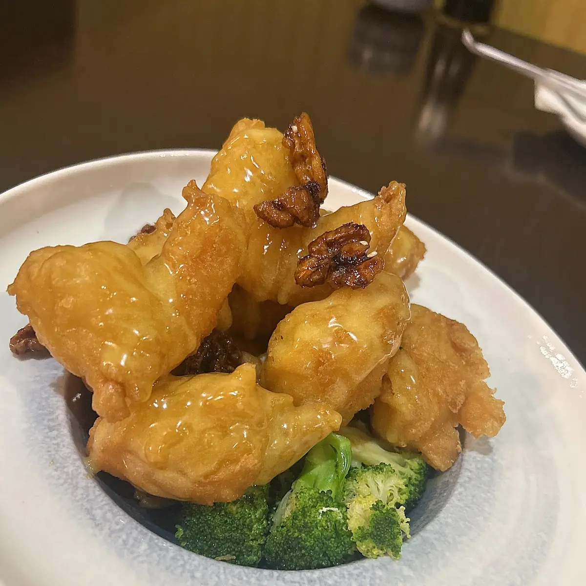 Honey Tempura Shrimp