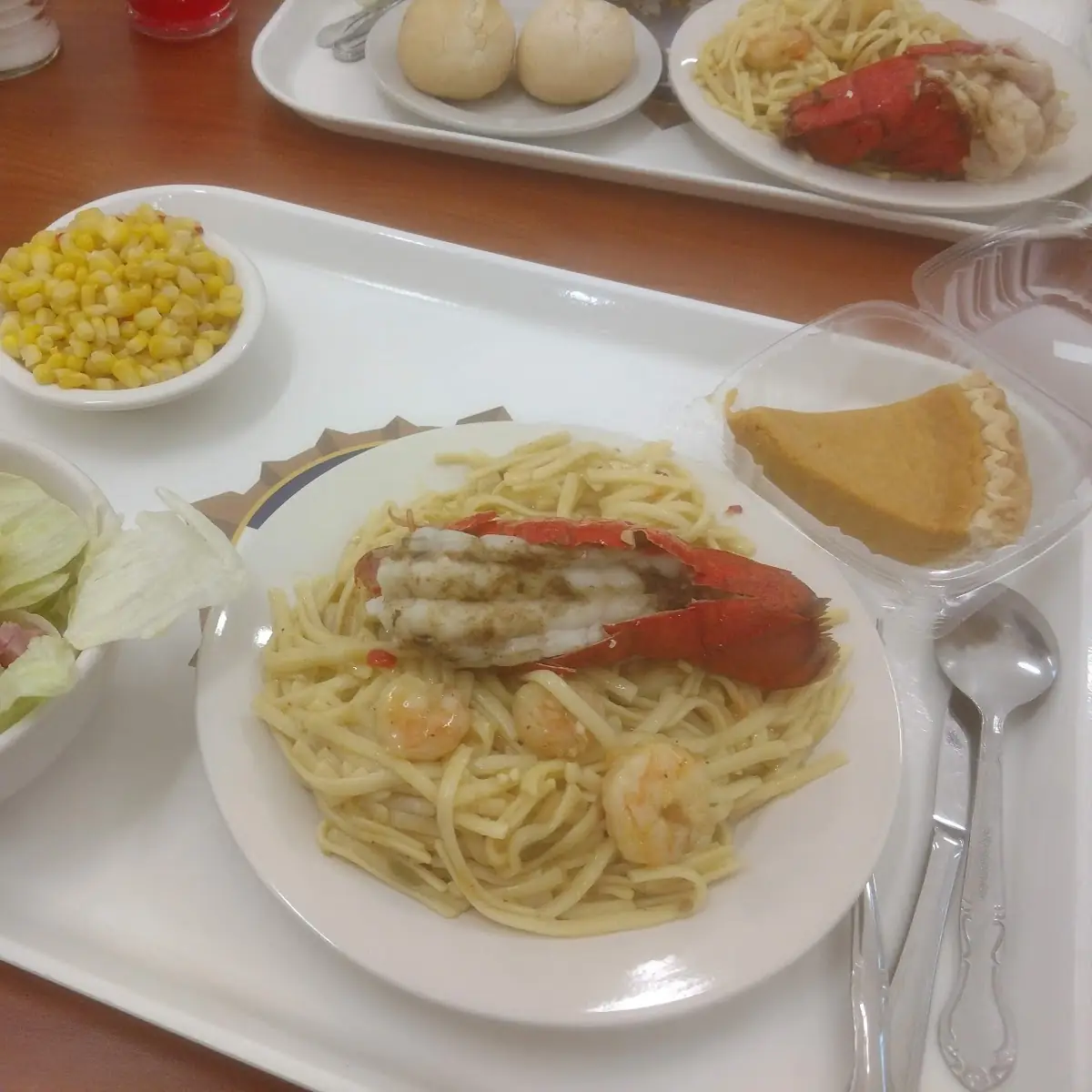 Lobster Tail Shrimp Scampi