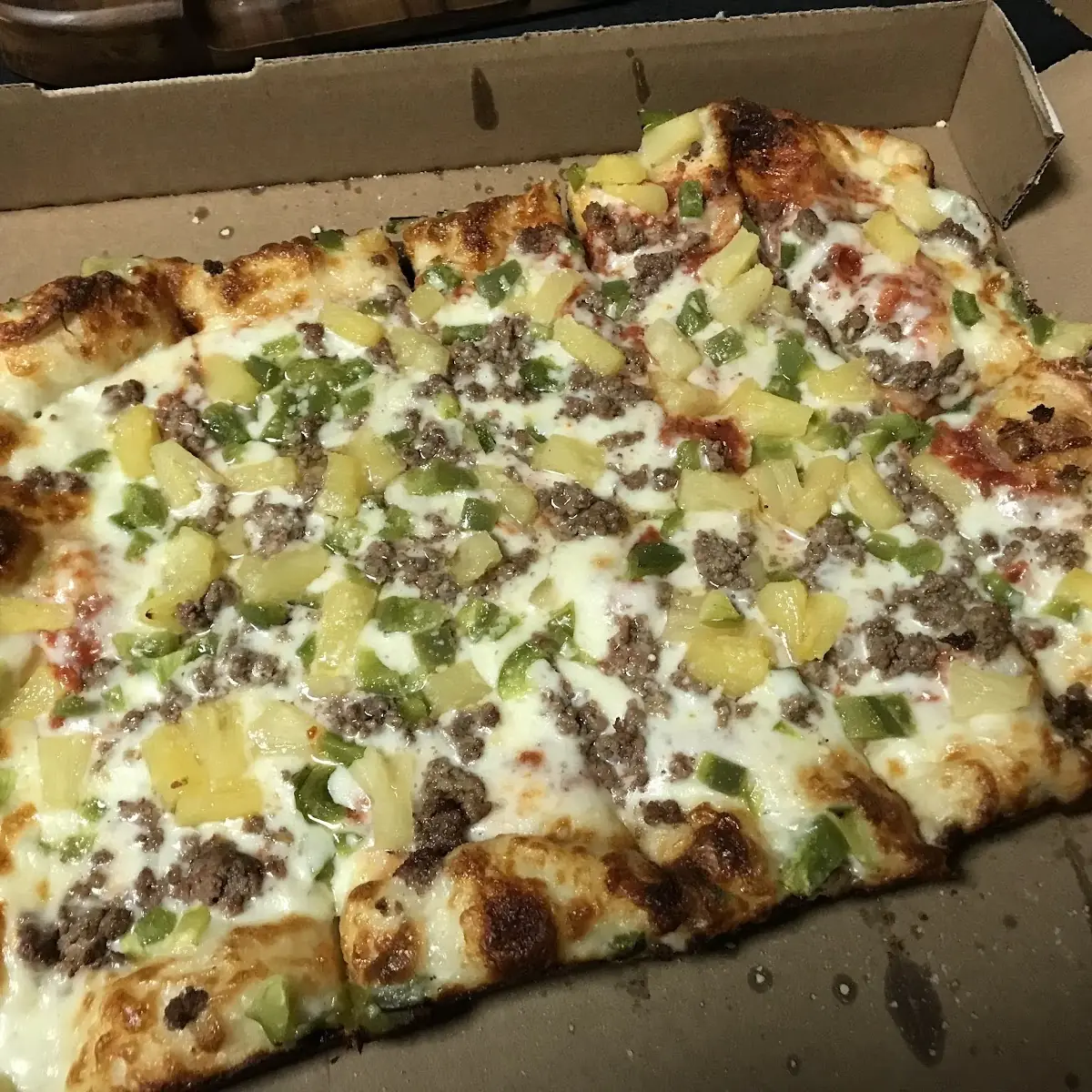 Large Square Pizza