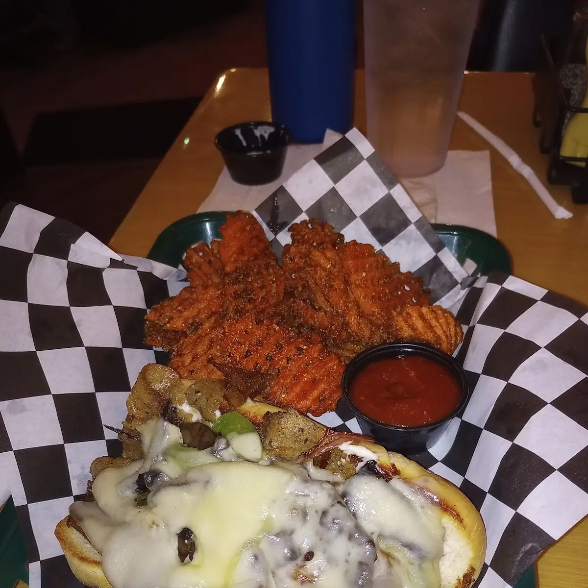 Vegetarian Cheese Steak