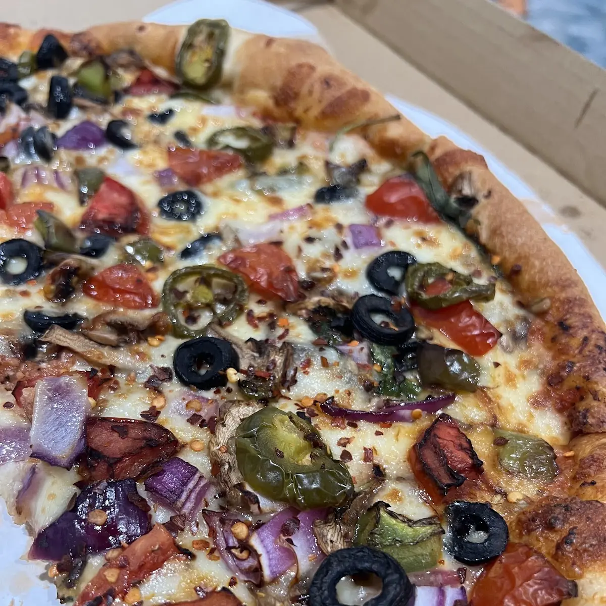 Roasted Red Pepper Pizza (Small)