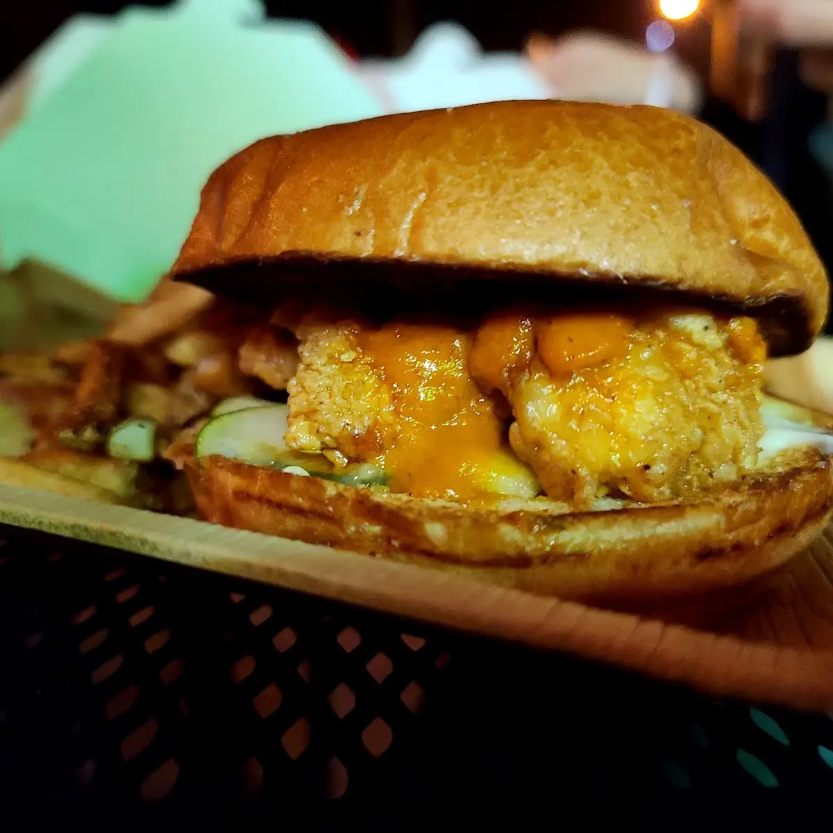 Hot Fried Chicken Sandwich