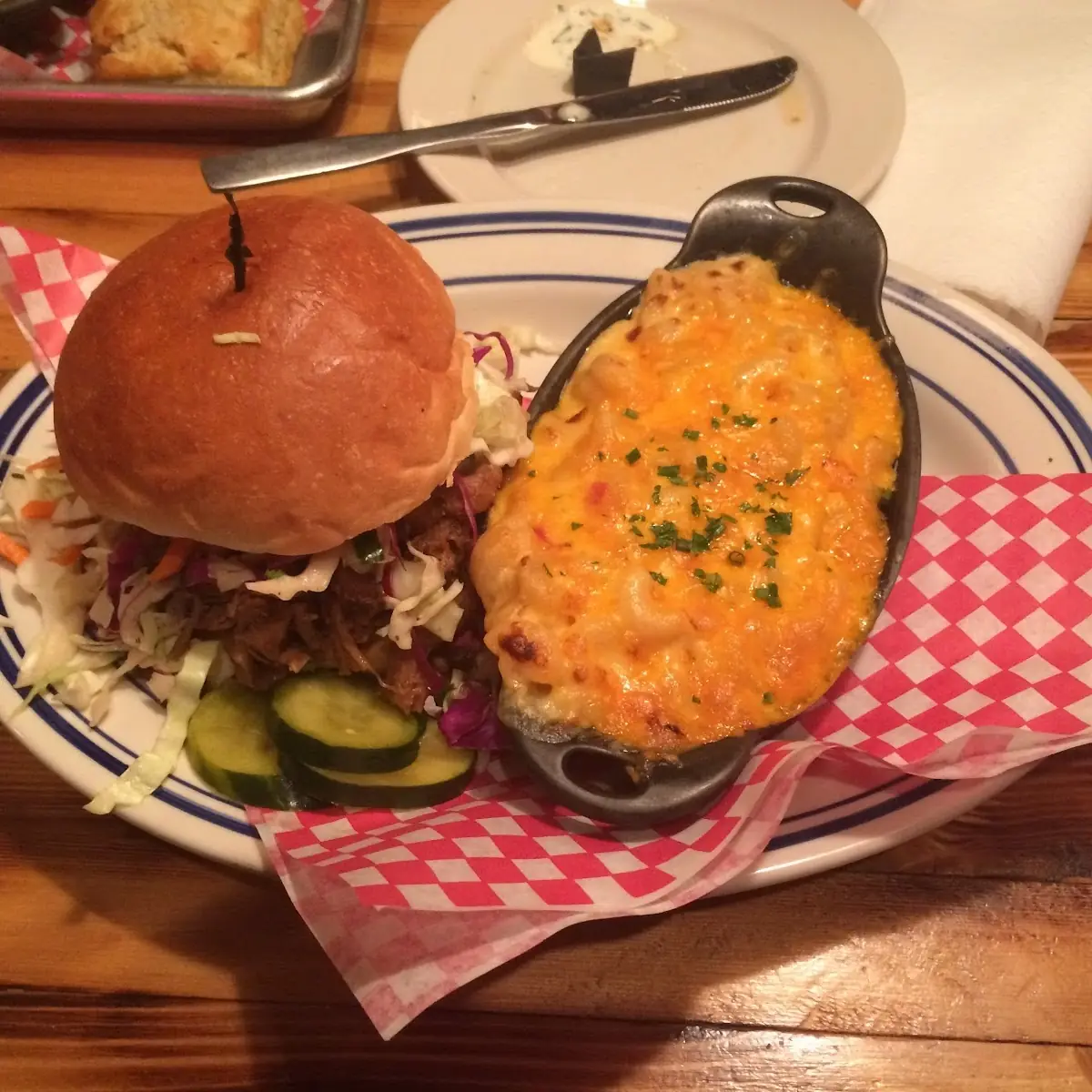 Pulled Pork and Mac & Cheese