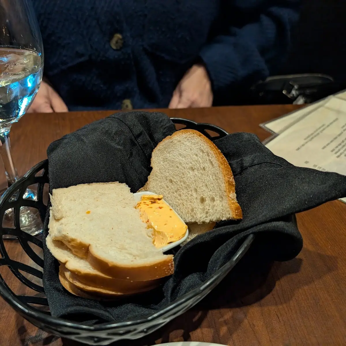 Red Pepper Spread and Bread