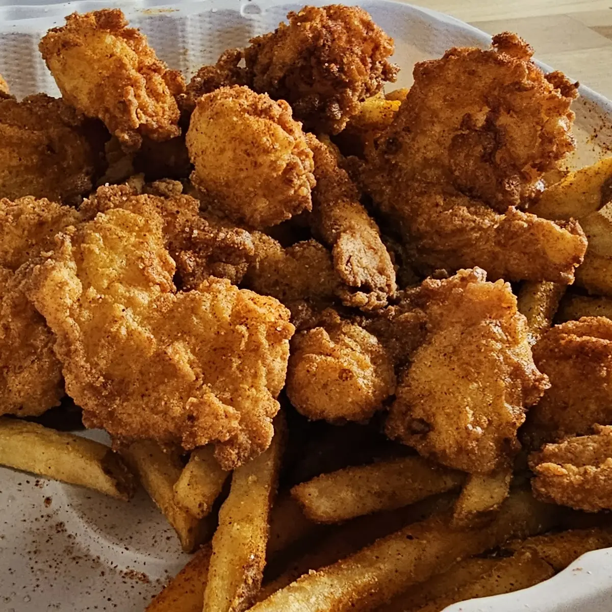 Shrimp Basket with Fries