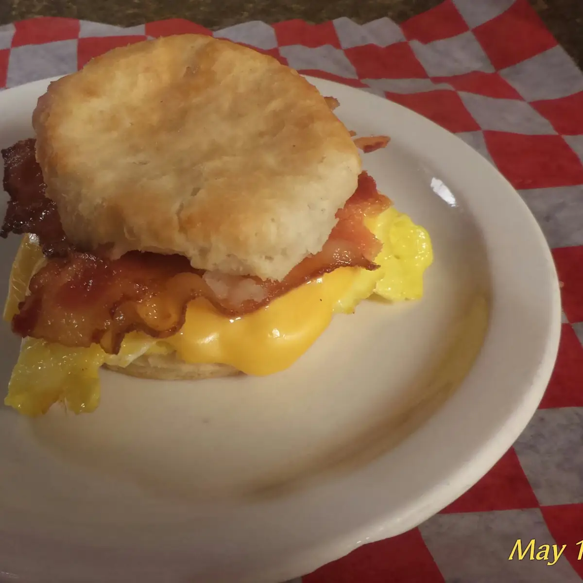 Bacon Egg Cheese Biscuit