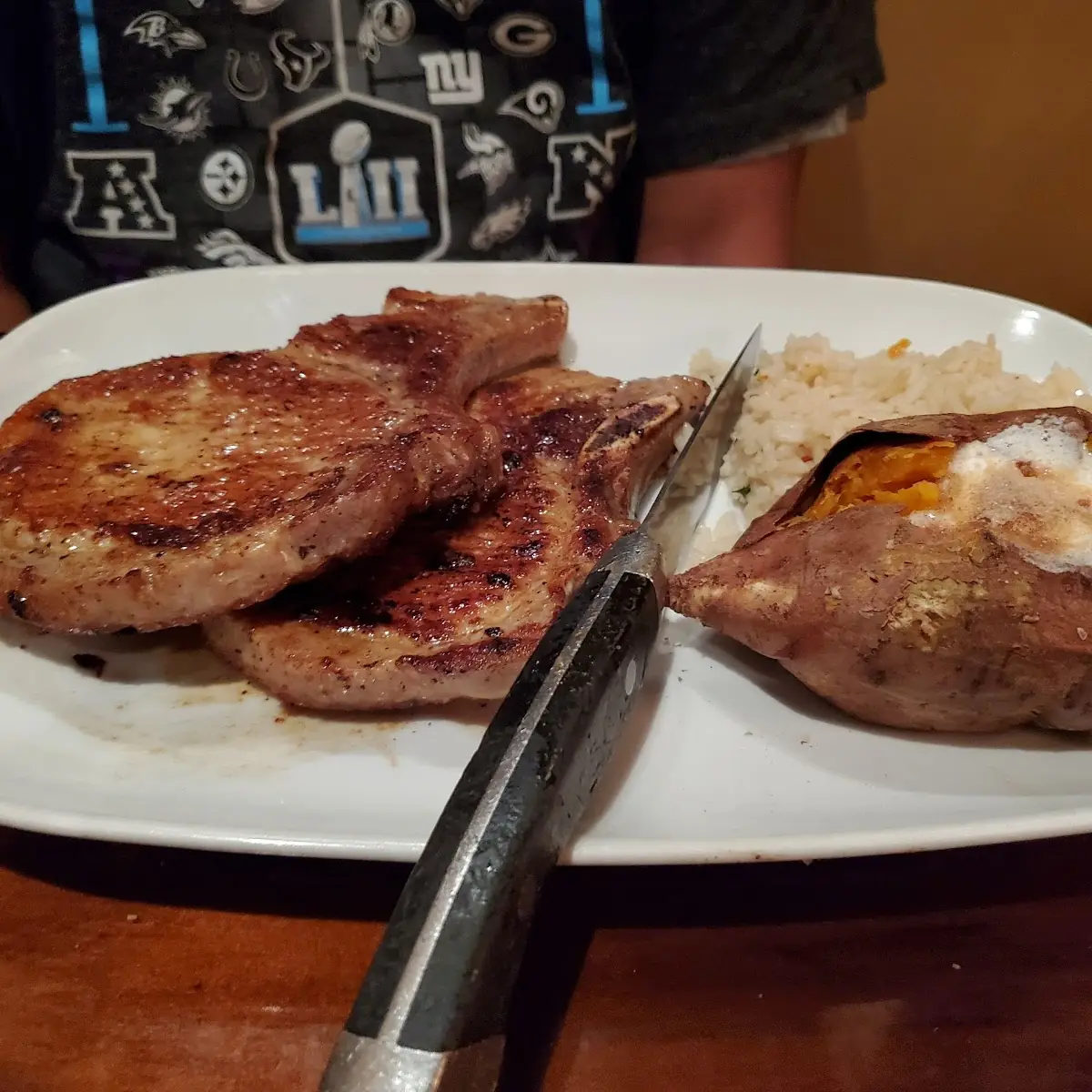 Cowboy Pork Chops