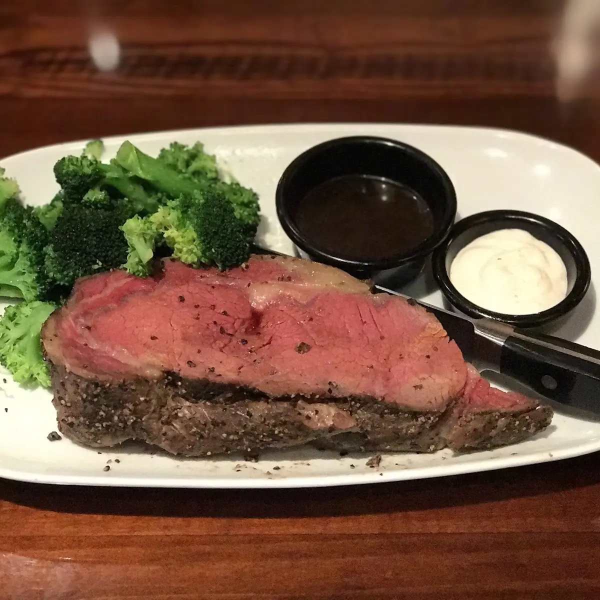 Medium Rare Prime Rib