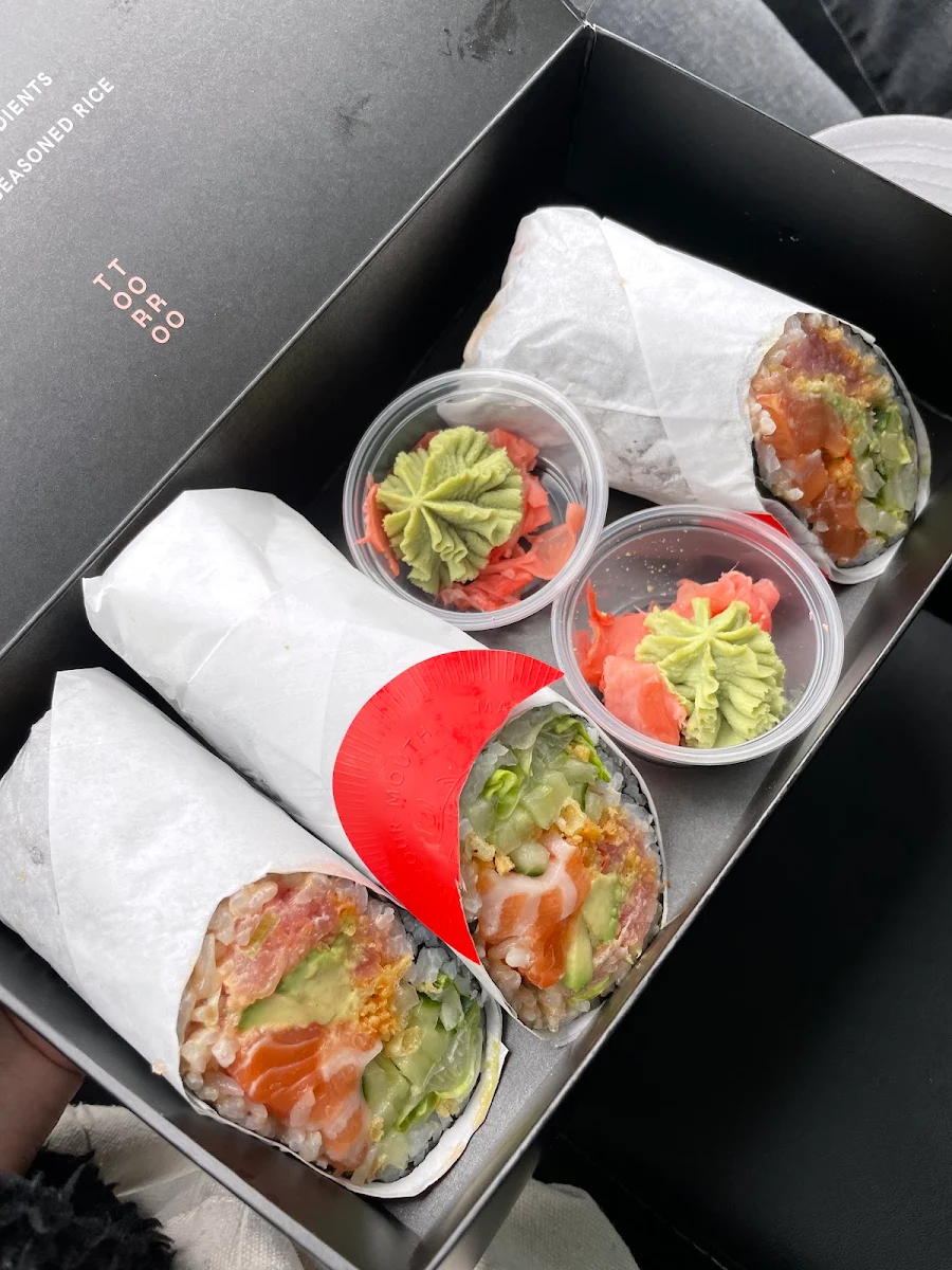 Vegetarian Sushi Burrito
