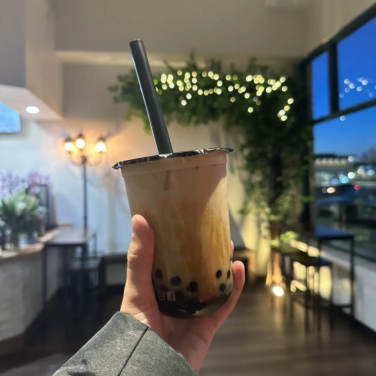 Lychee Brown Sugar Crystal Boba Mango