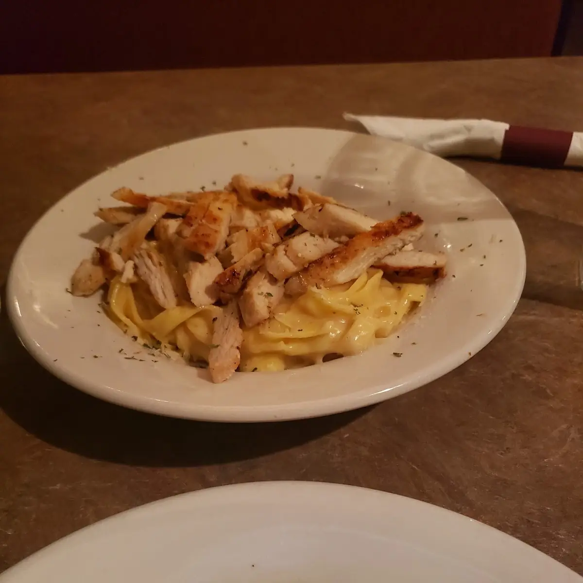Grilled Chicken Alfredo