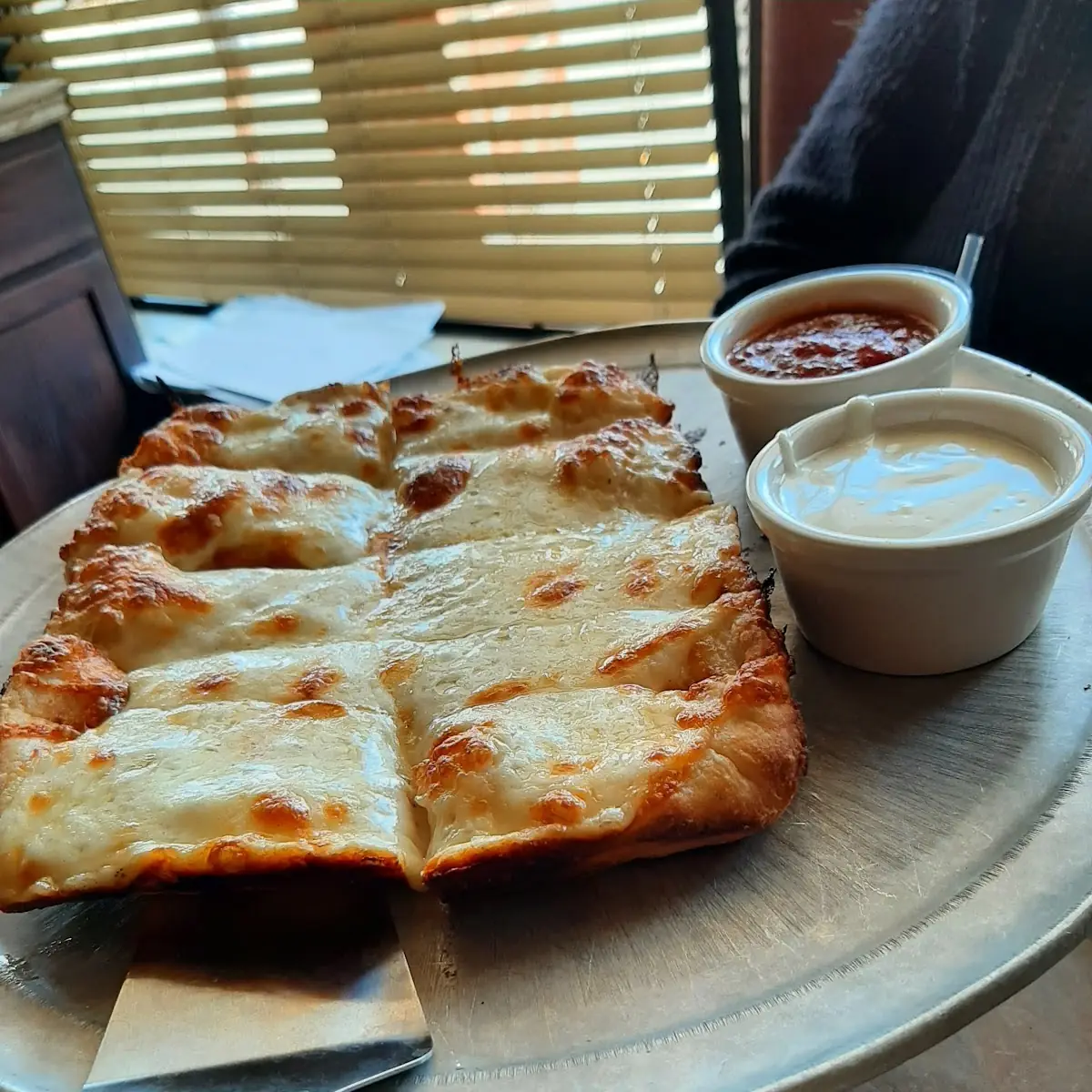 Individual Cheesy Garlic Bread