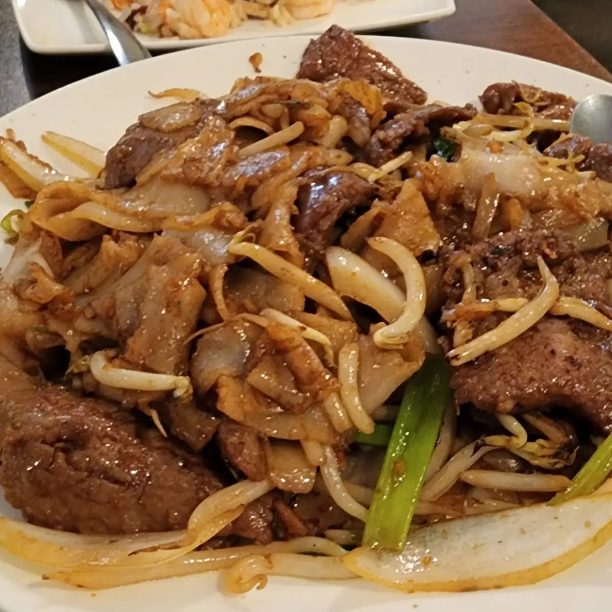 Beef with Udon or Mei Fun