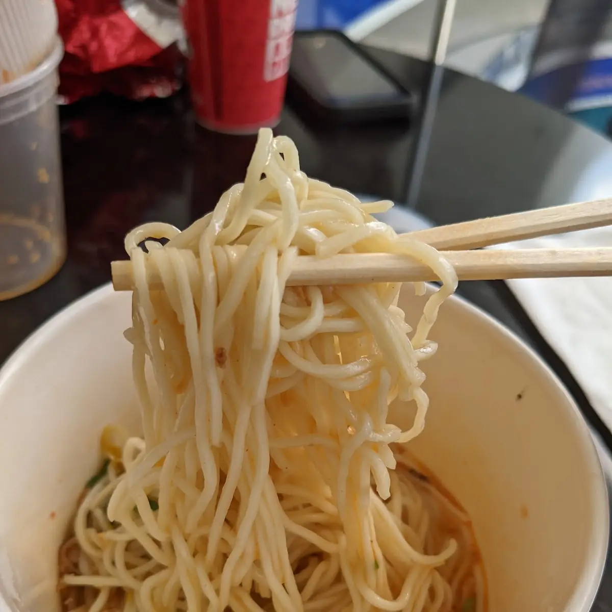 Plain Noodle Only Noodle and Soup