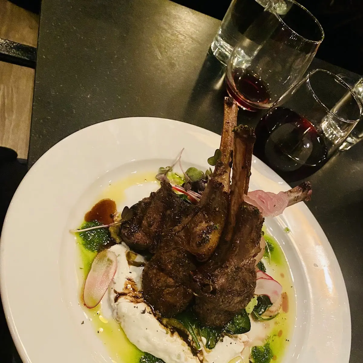 Lamb Chops with Pomegranate