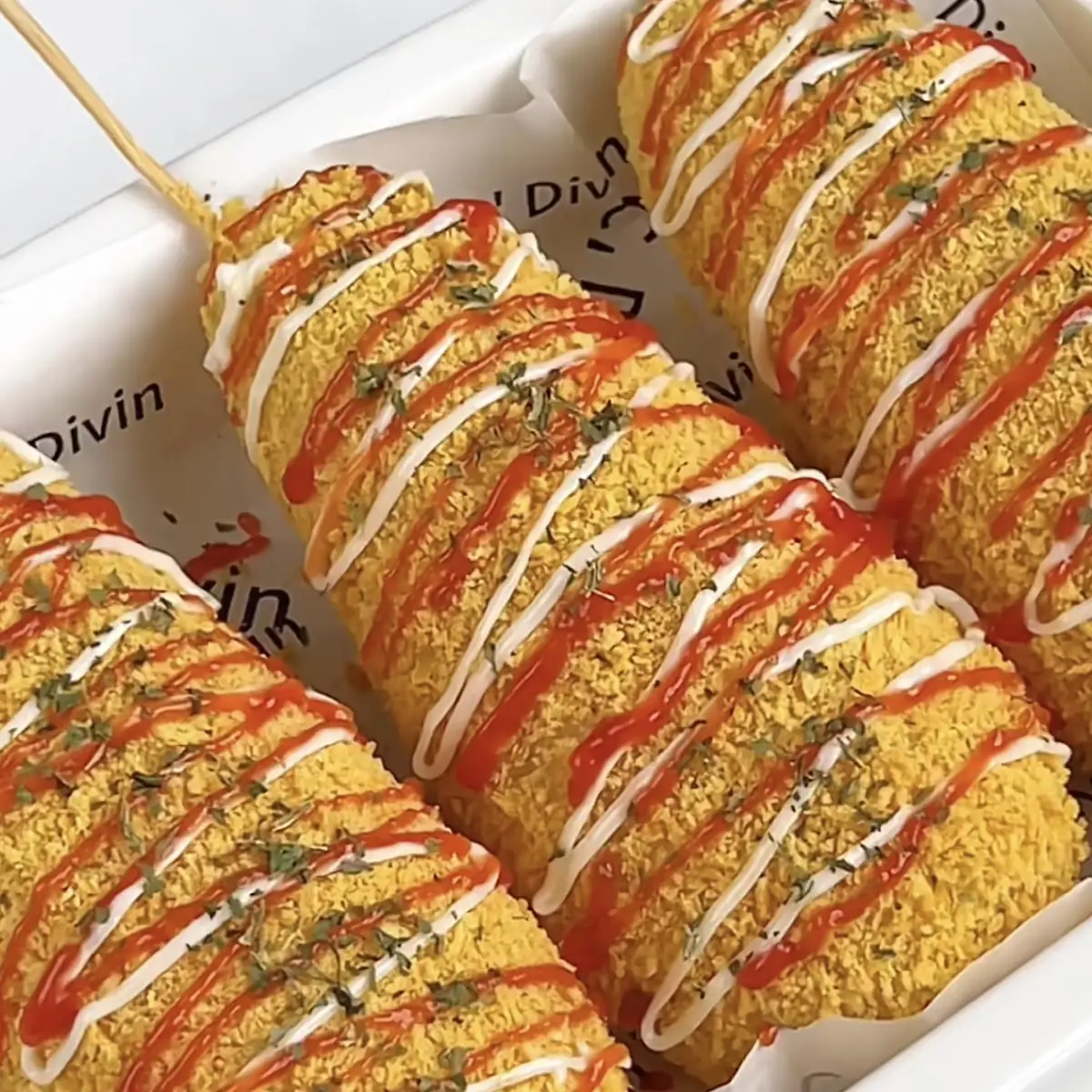 Korean Cheese Corn Dog