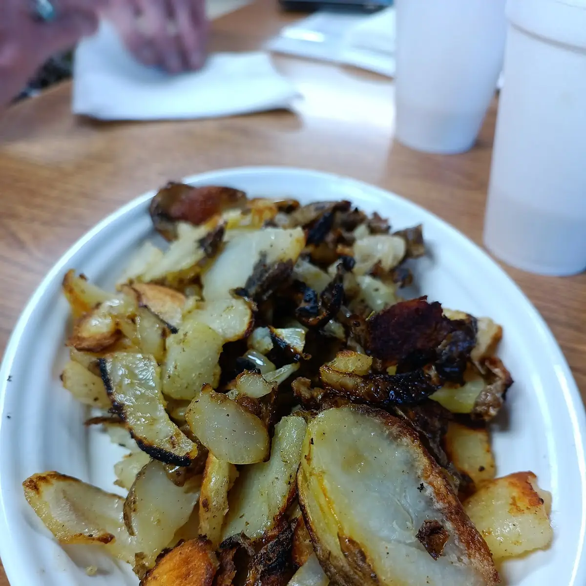 Fried Potatoes with Onions