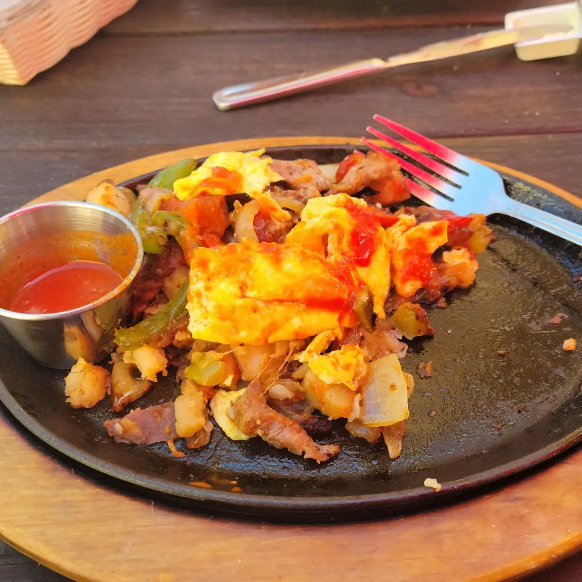 Steak Fajita Scramble