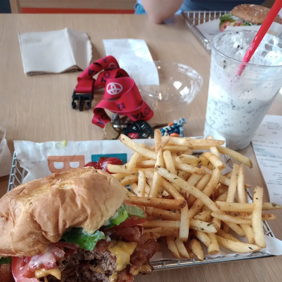 Double Bacon Cheeseburger Combo