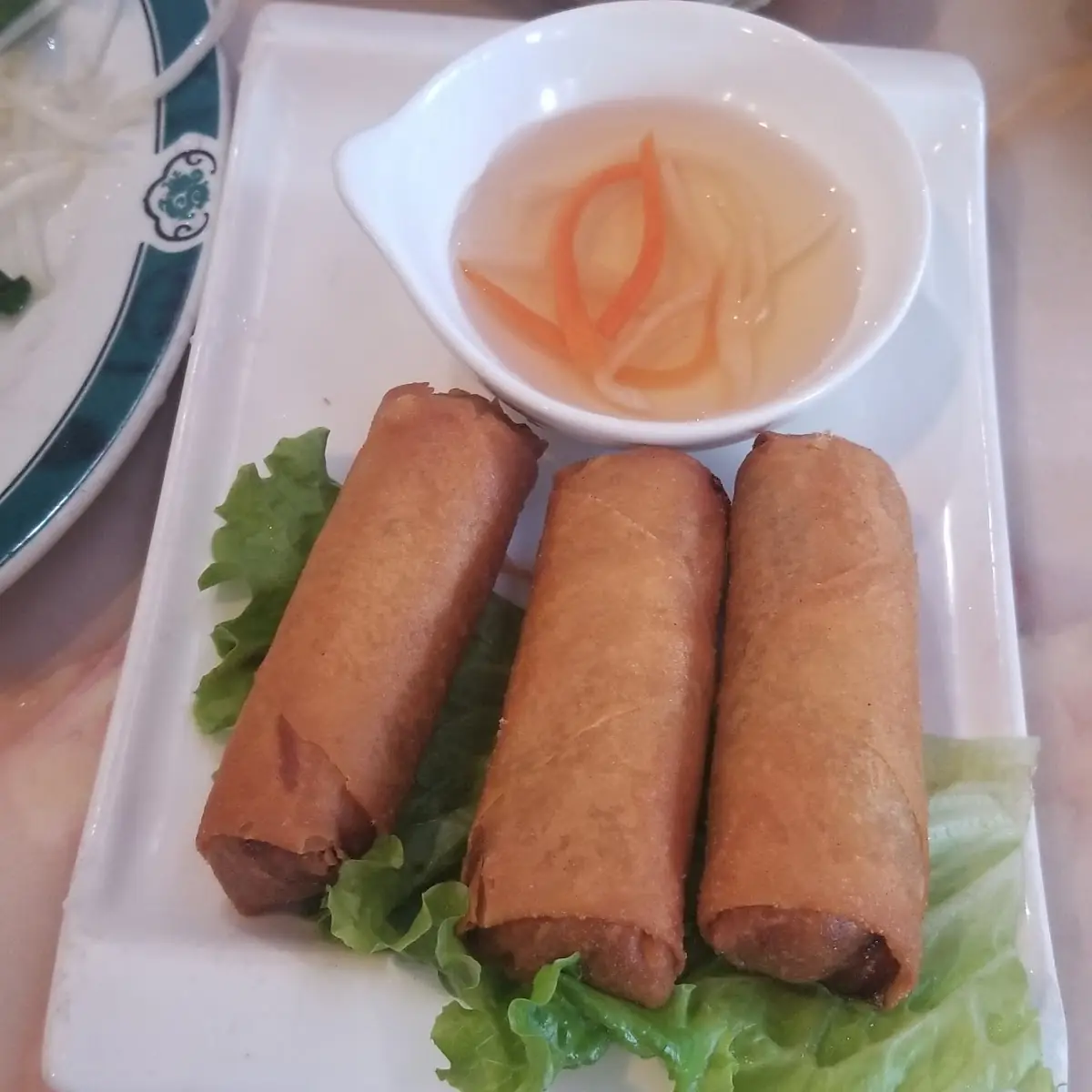 3H. Grilled Pork, Eggroll Rice Plate / Cơm Thịt Chả Giò