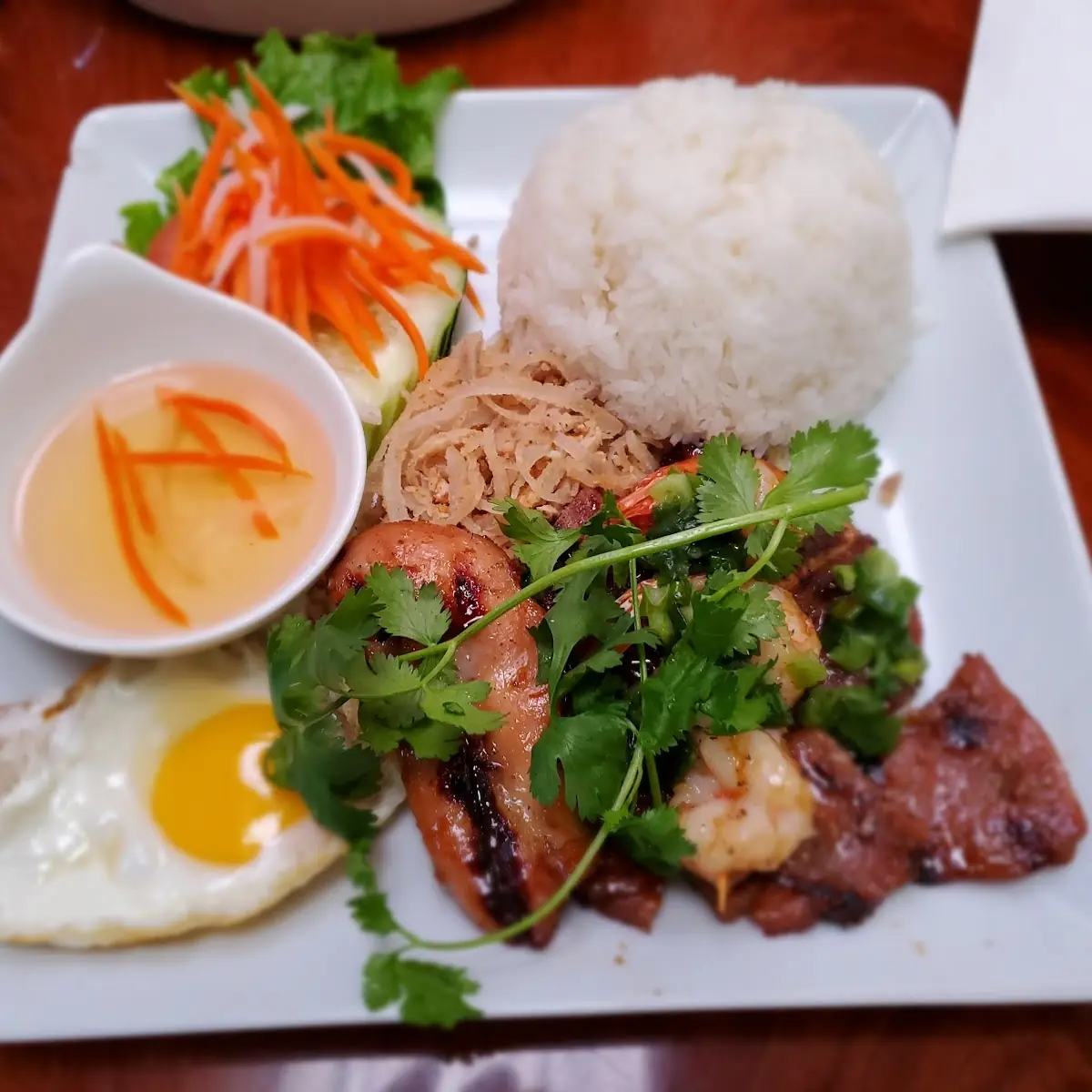 Grilled Pork Rice Plate