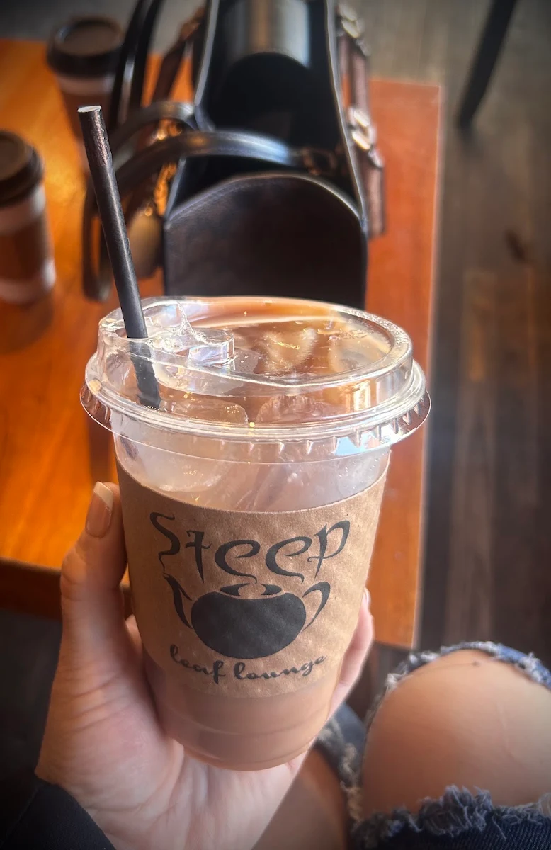 Iced Vanilla Mint Chai Latte
