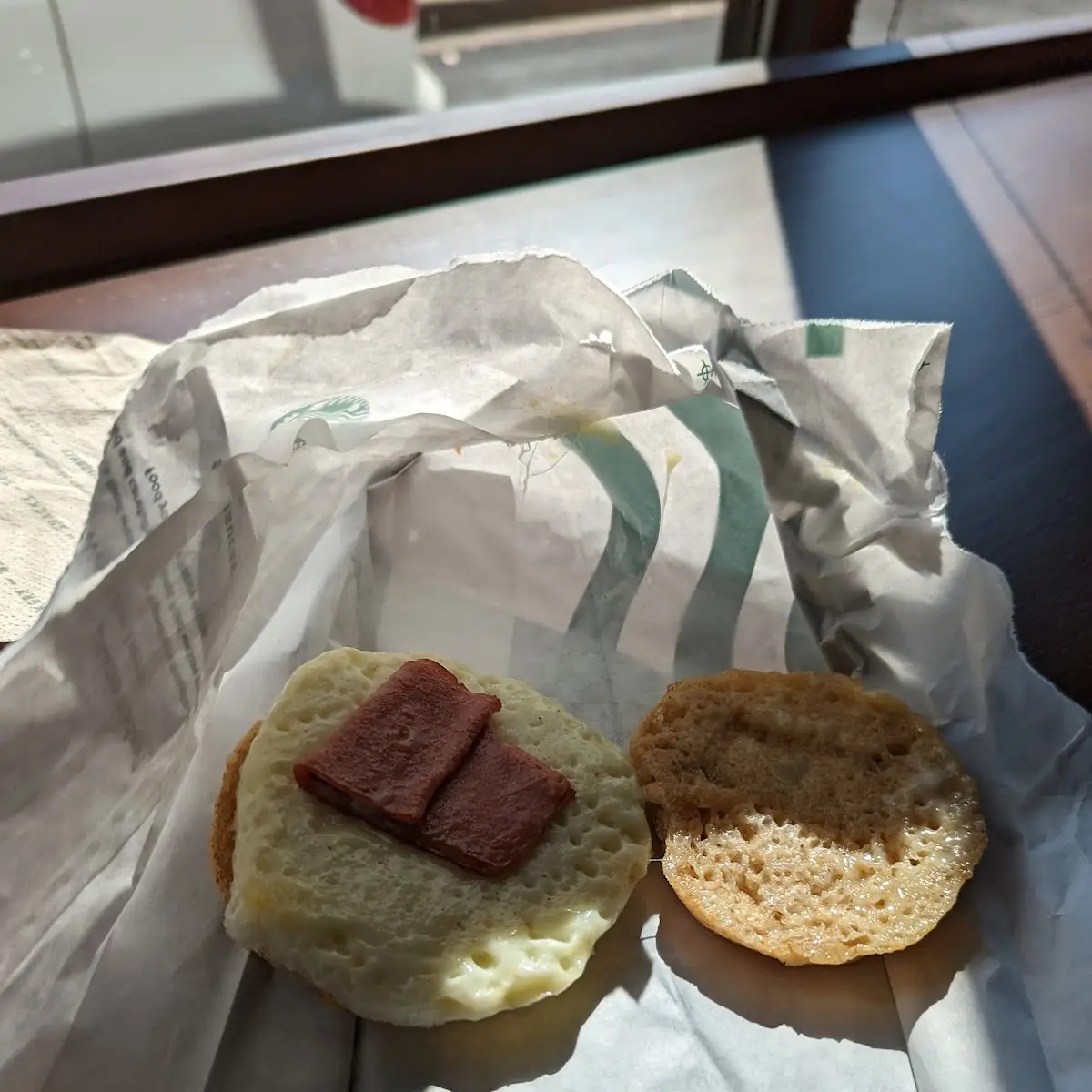 Turkey Bacon and Egg Sandwich