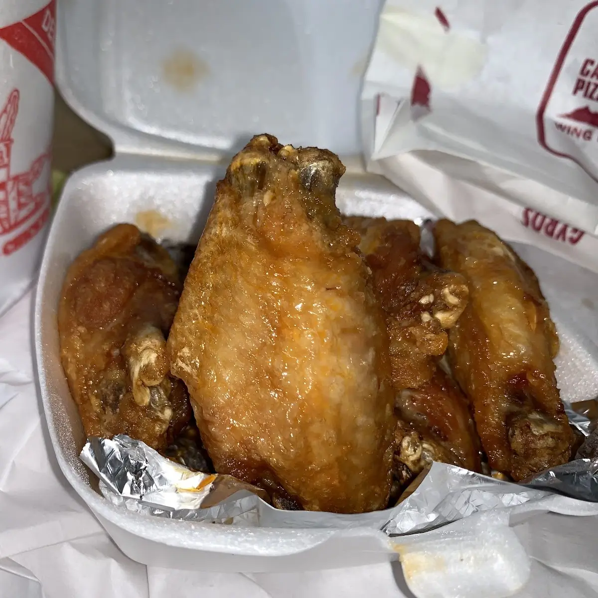 Spicy Garlic Parmesan Wings