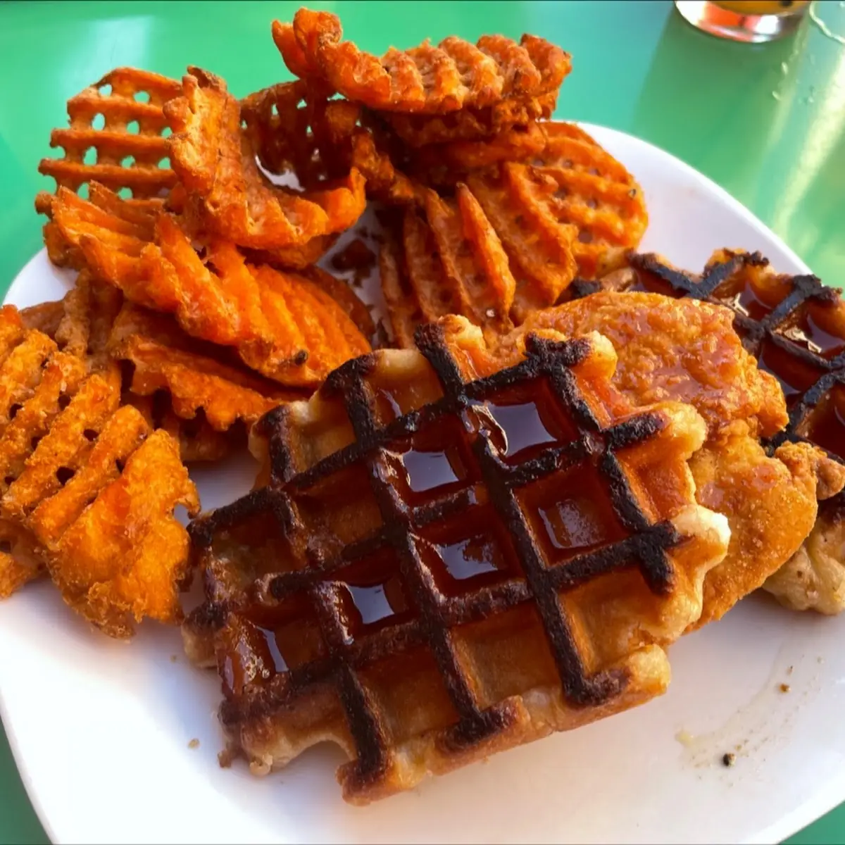 Sweet Potato Waffle Fries