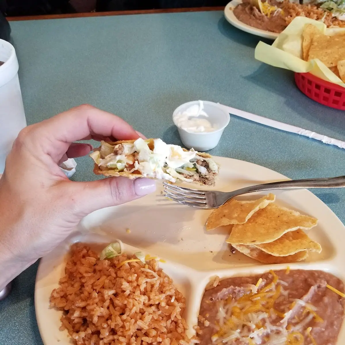 Beef Taco Plate