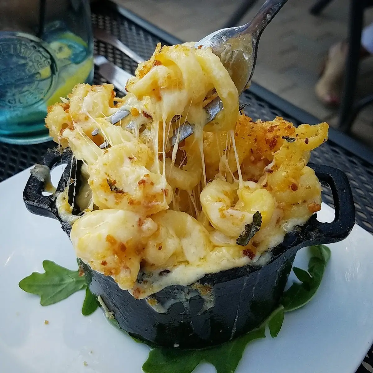 Mini Mac Cheese at Happy Hour