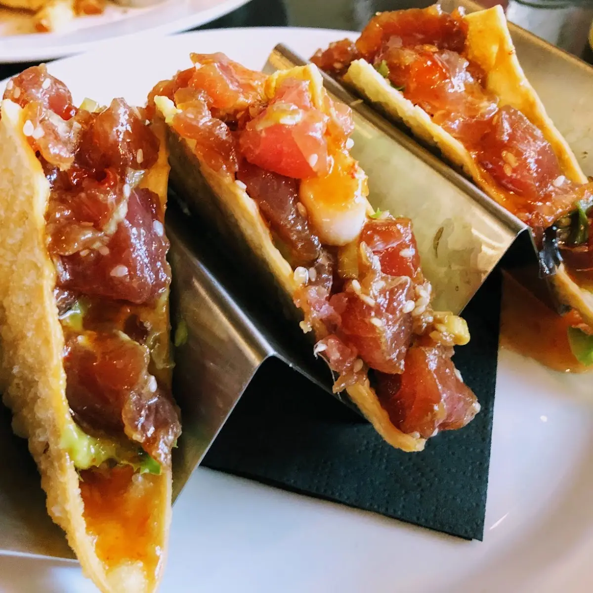 Poke Tacos