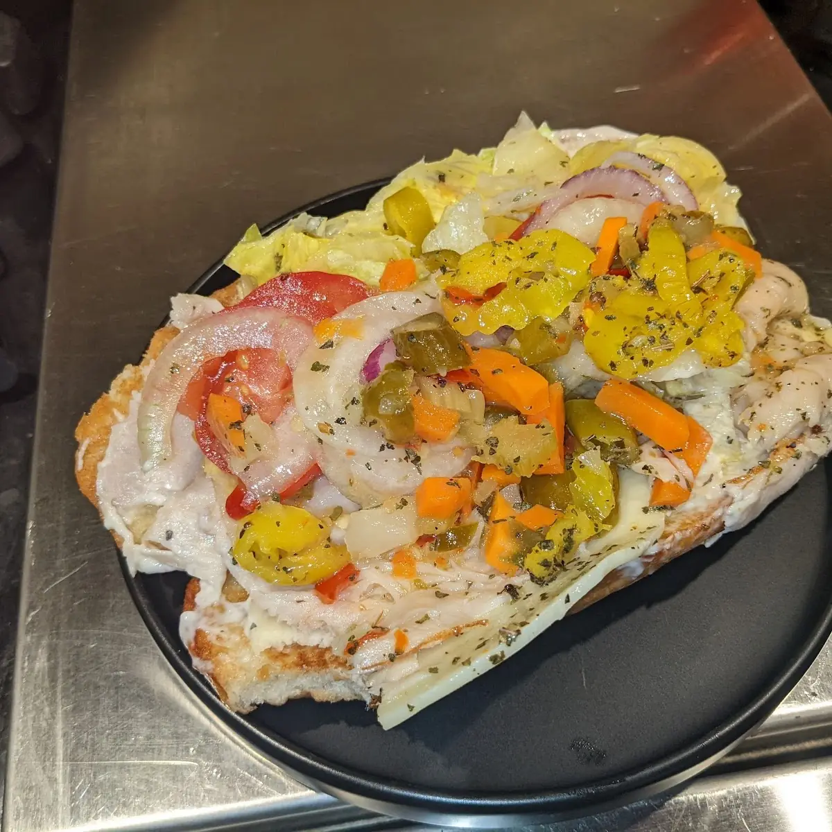 Chicago Style Turkey Hoagie