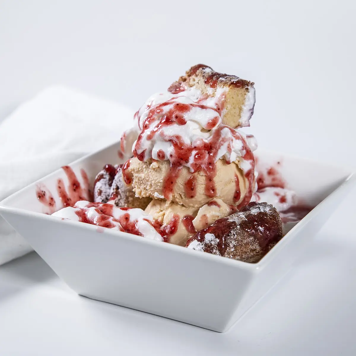 Strawberry Shortcake Sundae