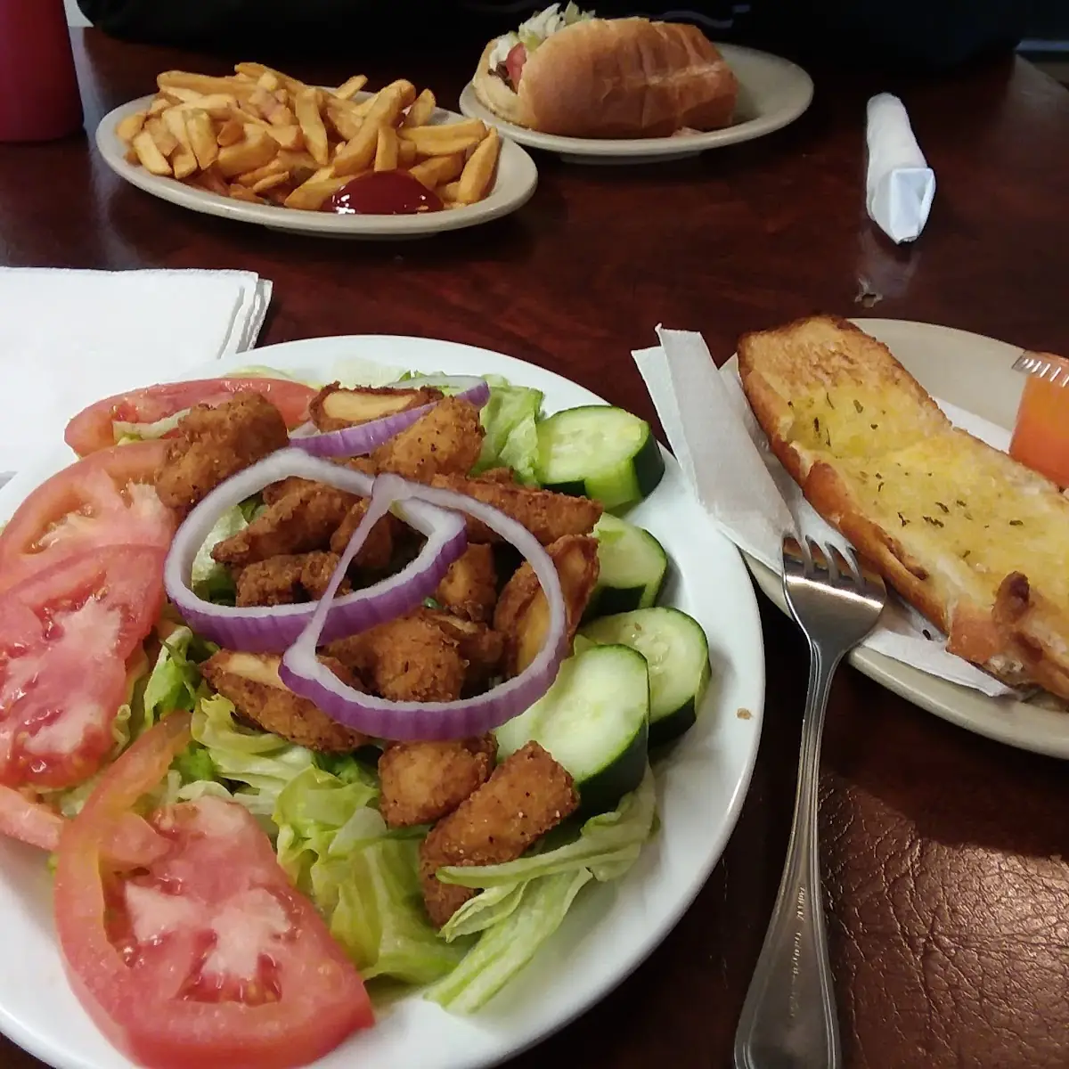 Crispy Chicken Salad