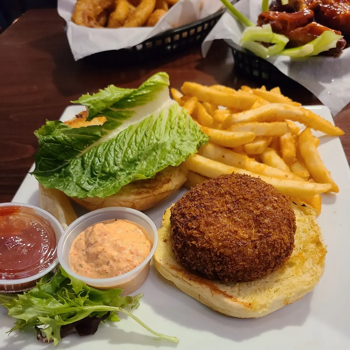 Crab Cake Sandwich