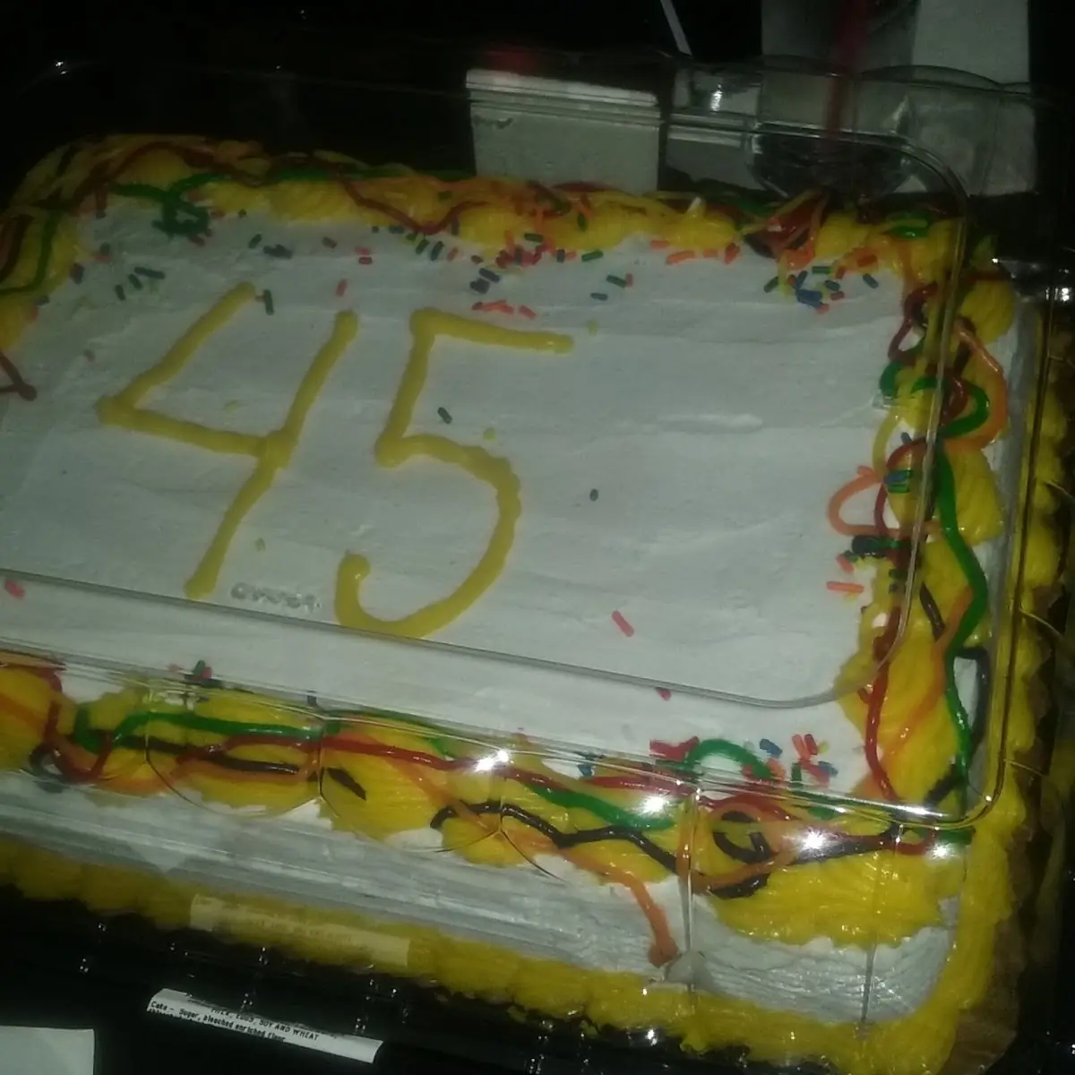 My Birthday Cake