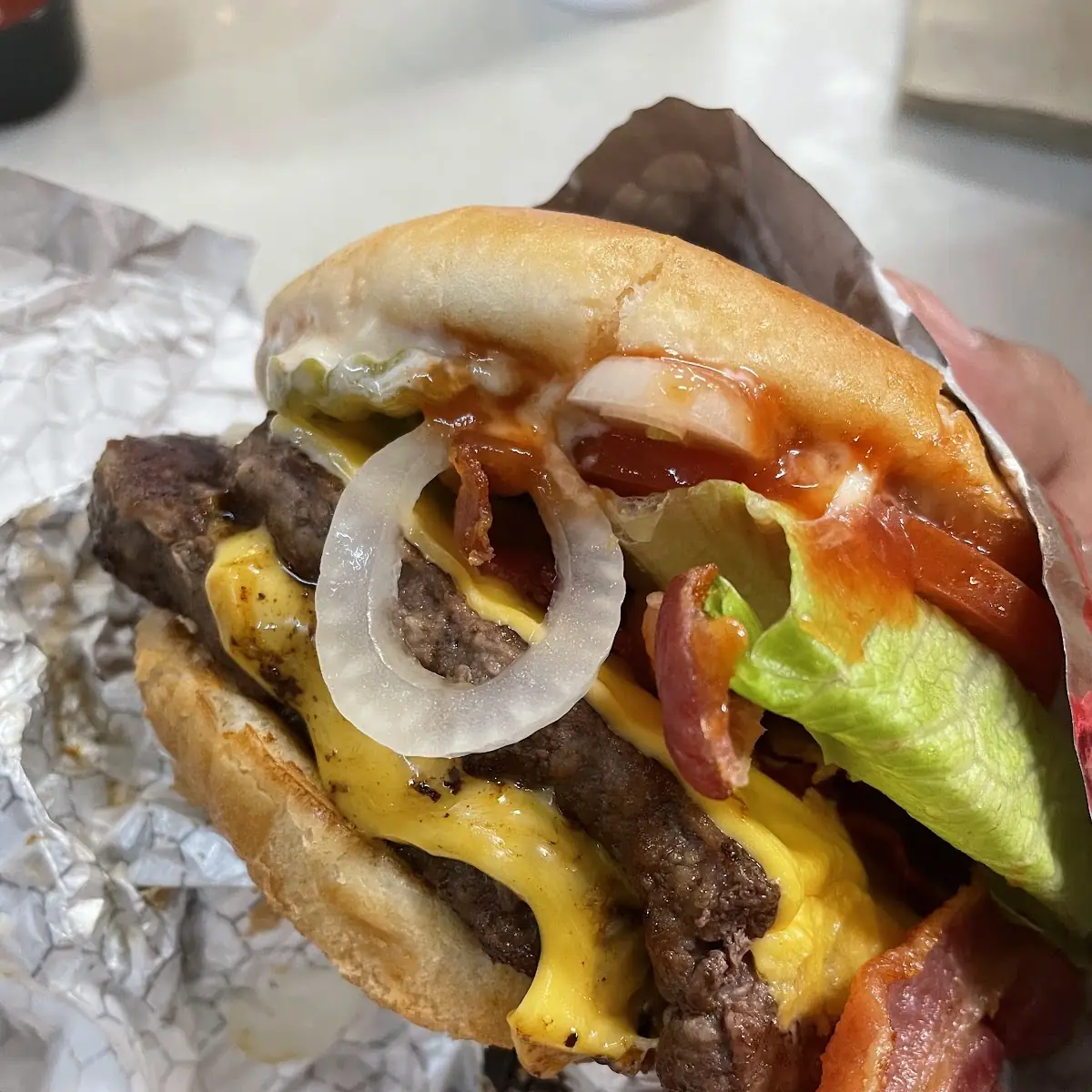 Bacon Double Cheeseburger