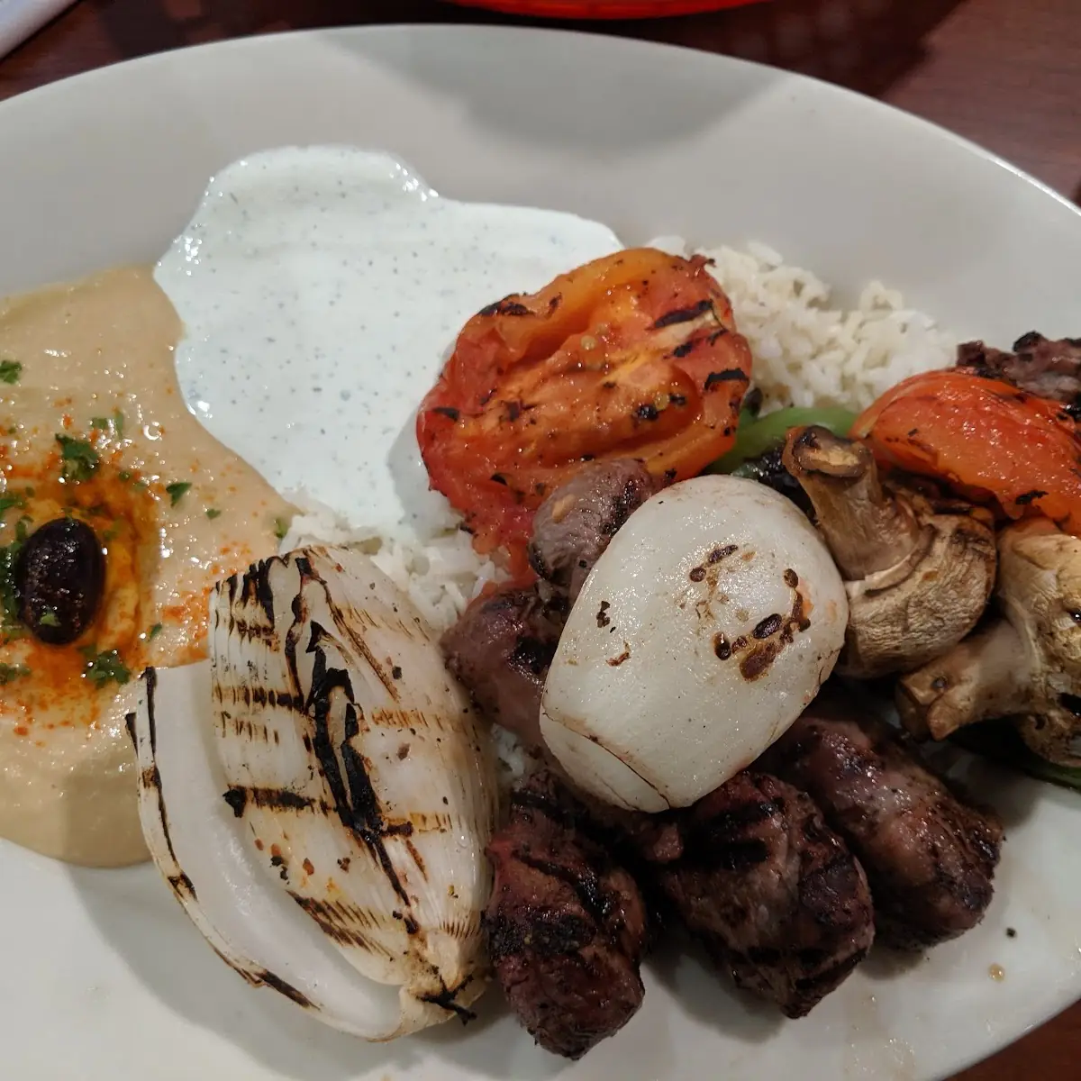 Lamb Kebab Plate