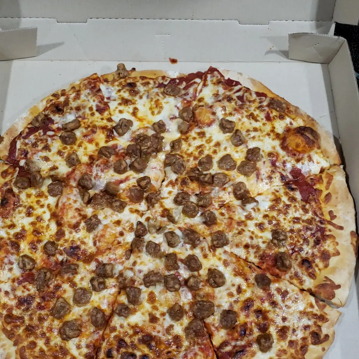 Hot and Ready Sausage Pizza