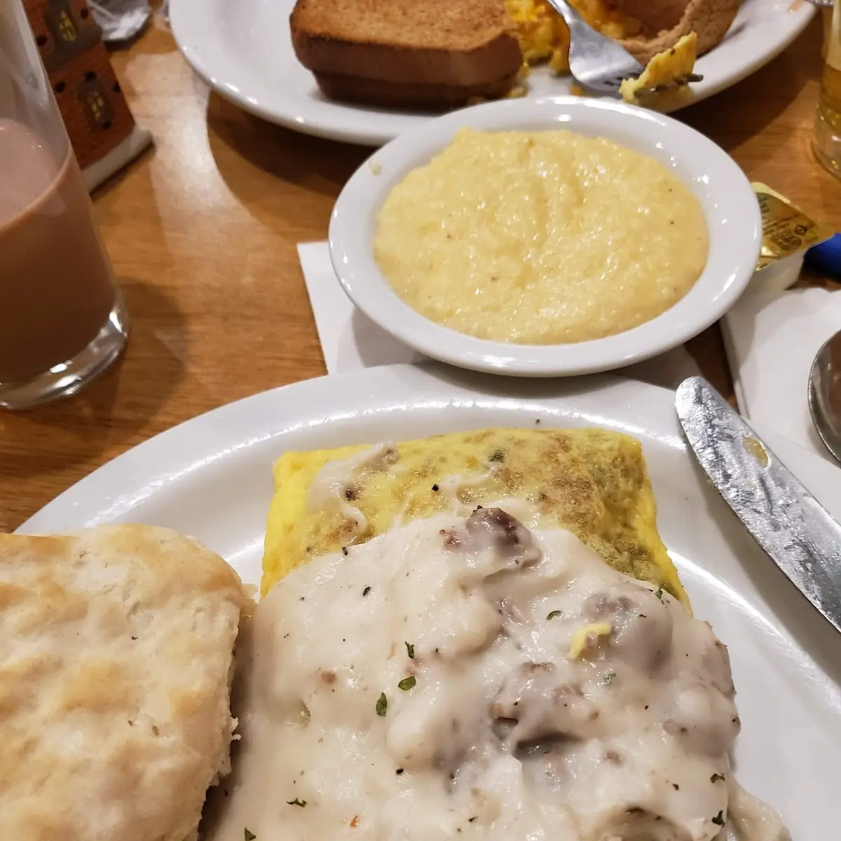King Chicken Fried Steak and Eggs