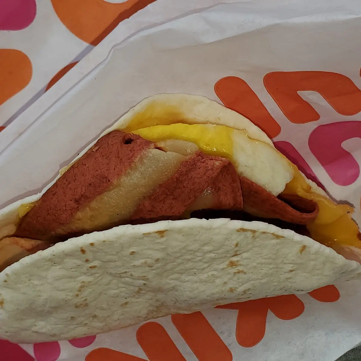 Veggie Bacon Egg and Cheese Wrap