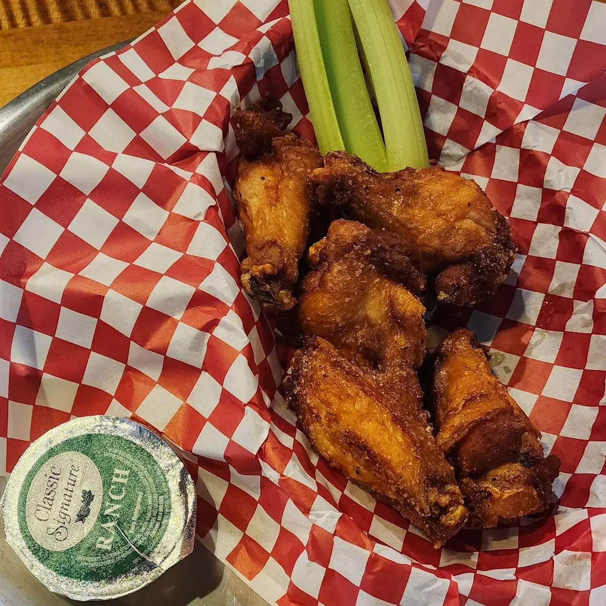 6pc Lemon & Pepper Wings